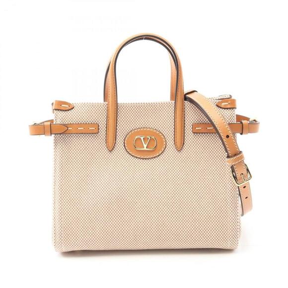 VALENTINO Brown Leather Bag - Picture 1 of 5